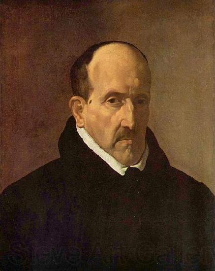 Diego Velazquez Portrat des Dichters Luis de Gongora y Argote France oil painting art